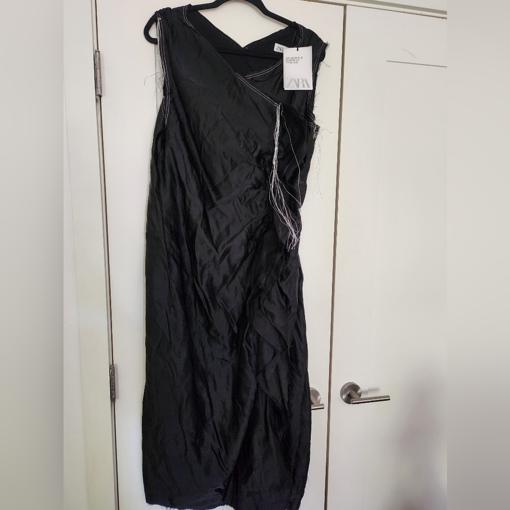 Zara Maxi Dress Size Xl New